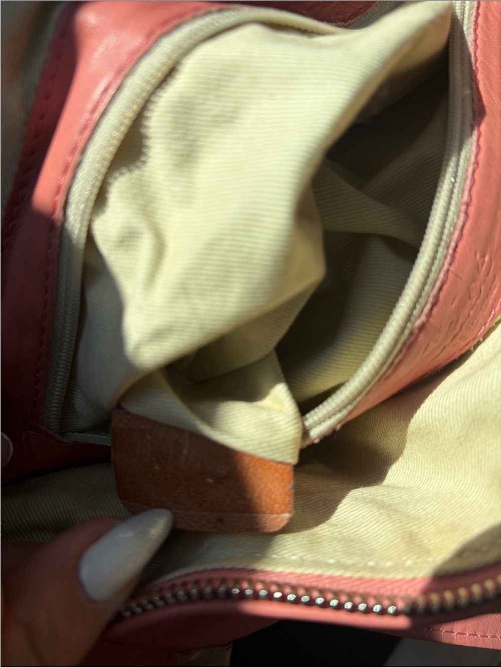 Chloe Silverado Bag in Porcelain Pink - Picture 9 of 12